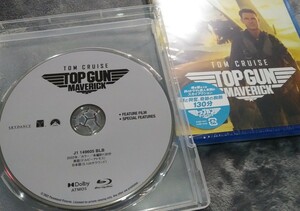 新品 Blu-ray トップガン マーヴェリック　未使用ディスク1枚 ※パッケージなし　トム・クルーズ