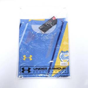 【送料無料】【未使用】岡山リベッツ/レプリカユニフォーム 2019-2020 森薗政崇/UNDER ARMOUR/アンダーアーマー/Tリーグ/卓球/Mサイズ