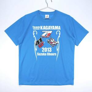 【送料無料】Team KAGAYAMA(チームカガヤマ)/2013年 鈴鹿8時間耐久ロードレース オリジナルチームTシャツ XL/マフラータオル/加賀山就臣