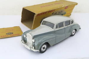 DINKY ROLLS ROYCE SILVER WRAITH ロールスロイス シルバーレイス 箱傷み 1/43? イギリス製 イイレ