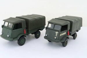 solido RENAULT 4X4 MILITAIRE ルノー 軍用 2台 箱無 1/50 フランス製 ニニレ