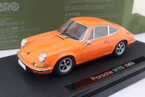 EBBRO PORSCHE 911S 1969 ORANGE ポルシェ 箱付 1/43 ニレレ