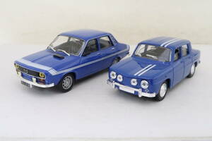 solido他 RENAULT 8&12 GORDINI ルノー ゴルディーニ 箱無 2台 1/43 イシレ