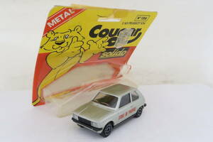 Cougar(solido) PEUGEOT 104ZS ECOLE DE PILOTAGE プジョー 箱付 BHV値札付き 1/43 フランス製 ロレ