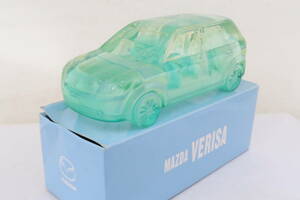 マツダノベルティ? zoom-zoom MAZDA VERISA ベリーサ 箱付 約12.5cm アクリル? ニニレ