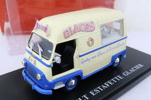 Hachette RENAULT ESTAFETTE GLACIER ルノー エスタフェット アイスクリーム販売車 1/43 イクレ