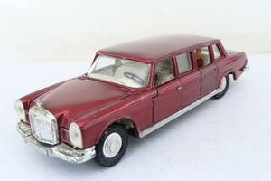 DINKY MERCEDES BENZ 600 PULLMANN メルセデスベンツ プルマン 箱無 1/43 イギリス製 ニイレ