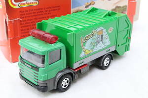 majorette SCANIA CLEAN CITY スカニア ゴミ収集車 箱付 1/37 約16cm ニサコ