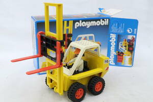 playmobil フォークリフト 欠品多数 箱付 西ドイツ製 サレレ