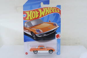 Hot-Wheels MAZDA COSMO SPORT ホットウィール マツダコスモスポーツ オレンジ/白 未開封 ヨコ