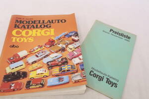  иностранная книга MODELLAUTO KATALOG CORGI TOYS Corgi миникар дефект иметь примерно 15.5x20cm 1987. немецкий язык 158 страница *nirore