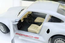 Bburago PORSCHE 959 TURBO ポルシェ 箱付 1/24 イタリア製 ミロレ_画像4