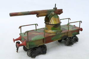 大砲の付いた貨車? リペイント 約20cm 車輪の幅約27mm ヨロレ