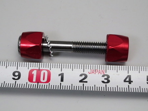  seat pin 6mm red 