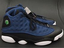 新品同様 ナイキ サイズ 32cm AIR JORDAN 13 RETRO DJ5982-400 カジュアルシューズ メンズ 青×黒 タグ付 箱有 NIKE_画像3