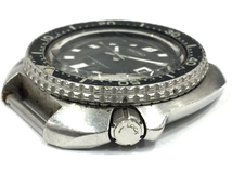セイコー 自動巻 オートマチック デイト 腕時計 フェイスのみ 6105-8110 メンズ ブラック文字盤 ジャンク品 SEIKO_画像3