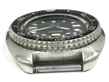 セイコー 自動巻 オートマチック デイト 腕時計 フェイスのみ 6105-8110 メンズ ブラック文字盤 ジャンク品 SEIKO_画像6