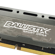 送料360円 crucial BALLISTX SPORT DDR4 BLS8G4D24FSB デスクトップ用 8GB メモリ 3枚 セット QR022-28 同梱NG_画像6