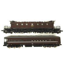 KATO EF57 電気機関車 スロ607 旧型客車 含む Ｎゲージ 鉄道模型 6両まとめセット QR022-228_画像3