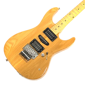 キラー スターシェル エレキギター ナチュラル ロック式ブリッジ 弦楽器 純正ソフトケース付 Killer QR021-232の画像2