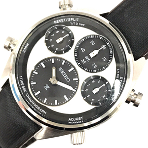 セイコー プロスペックス ソーラー クロノグラフ 腕時計 8A50-00A0 SS 付属品あり メンズ SEIKO PROSPEX