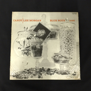 BLUE NOTE 1590 NR-8845 CANDY キャンディー LEE MORGAN リー・モーガン レコード LP盤 洋楽 紙ケース付き 現状品
