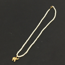 1円 イミテーションパール 留め具 K18 ネックレス 他 金具 WG14K イヤリング 等 総重量約143.8g まとめ 現状品 A10593_画像2