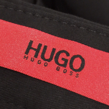 ヒューゴボス サイズ 44 コットン混 パンツ ジップフライ メンズ 黒 ブラック ボトムス HUGO BOSS_画像5