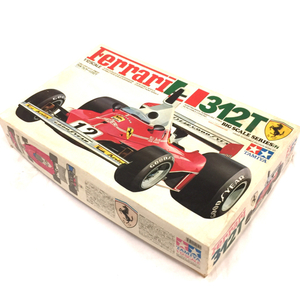 タミヤ 1/12ビッグスケールシリーズNO.17 75年 フェラーリ312T プラモデル 未組立 ホビー 保存箱付 現状品 QG023-56