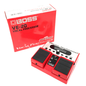 BOSS VE-20 ボーカルプロセッサー ボーカルエフェクター 動作確認済 ボス