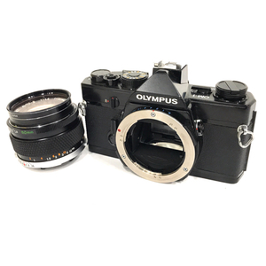 1円 OLYMPUS OM-1 OM-SYSTEM G.ZUIKO AUTO-S 50mm F1.4 一眼レフ フィルムカメラ マニュアルフォーカス