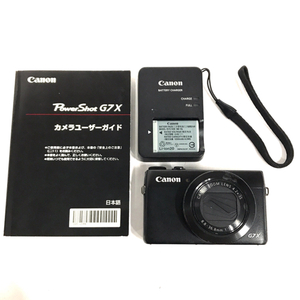 1円 Canon PowerShot G7X 8.8-36.8mm 1:1.8-2.8 コンパクトデジタルカメラ 光学機器 C252317