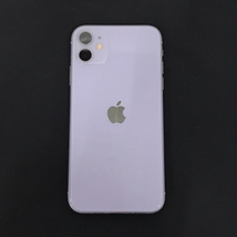 Softbank Apple iPhone11 64GB A2221 MWLX2J/A パープル スマホ 本体 利用制限〇 QR023-603_画像3