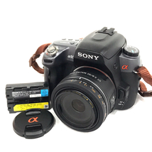 SONY α550 SAL30M28 DT 2.8/30 MACRO SAM デジタル一眼レフカメラ レンズ QR023-237_画像1