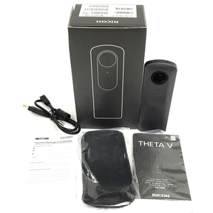 1円 RICOH THETA V 360度撮影カメラ デジタルカメラ リコー 動作確認済み C261020