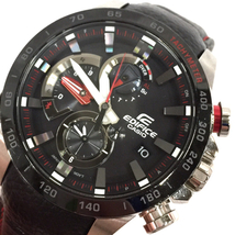 カシオ エディフィス ソーラー 腕時計 アナログ EQB-800BL-1AJF ブラック文字盤 メンズ 純正ブレス CASIO_画像1
