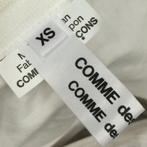 コムデギャルソン サイズ XS 七分袖 シャツ ギンガムチェック バックジップ RA-B014 コットン レディース トップス_画像5