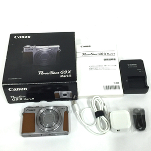 1円 CANON PowerShot G9X Mark II コンパクトデジタルカメラ L021454