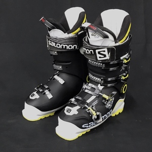 1円 サロモン サイズ 26 XPRO110 energyzer スキーブーツ メンズ ブラック×ホワイト×イエロー系 SALOMON