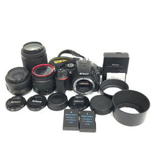 1円 Nikon D5600 AF-P NIKKOR 18-55mm 1:3.5-5.6G 含む デジタル一眼レフ デジタルカメラ L211708