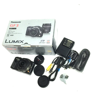 1円 Panasonic LUMIX DMC-GF3 G 1:2.5/14 ミラーレス一眼 デジタルカメラ