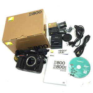 1円 Nikon D800 デジタル一眼レフ デジタルカメラ ボディ 本体 元箱付き L241533