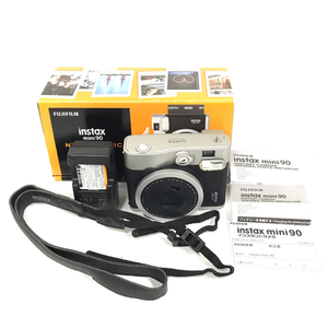 1円 FUJIFILM instax mini90 NEO CLASSIC チェキ インスタントカメラ フィルムカメラ L172204