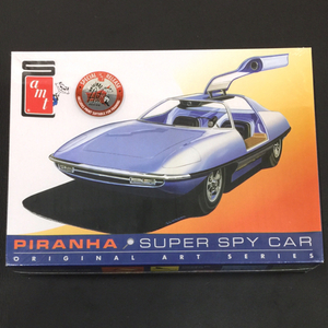 1円 新品同様 amt 1/25 ピラニア スパイカー オリジナルアートシリーズ PIRANHA SUPER SPY CAR AMT 未組立