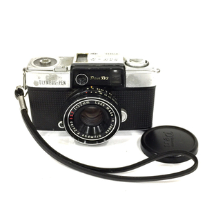 OLYMPUS PEN-D 1:1.7 32mm コンパクトフィルムカメラ マニュアルフォーカス