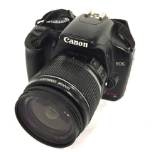 1円 Canon EOS Kiss X2 EF-S 18-55mm 1:3.5-5.6 IS 55-250mm 1:4-5.6 IS デジタル一眼レフ デジタルカメラ C052307_画像2