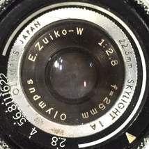 1円 OLYMPUS PEN W E.ZUIKO-W 1:2.8 25mm コンパクトフィルムカメラ C032136_画像7