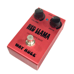 モリダイラ楽器 WAY HUGE RED LLAMA OVERDRIVE MkIII オーバードライブ エレキギター エフェクター 動作確認済