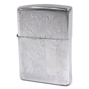 送料360円 ジッポー オイルライター 喫煙具 両面総柄 シルバーカラー サイズ約5.5×3.8cm ZIPPO QG023-52 同梱NG