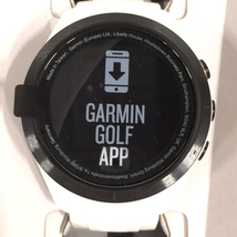 1円 美品・未使用 GARMIN ガーミン Approach S70 42㎜ ブラック スマートウォッチ アプローチ GPS_画像2